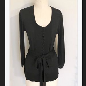 Medium French Connection Wrap Belt Light Sweater